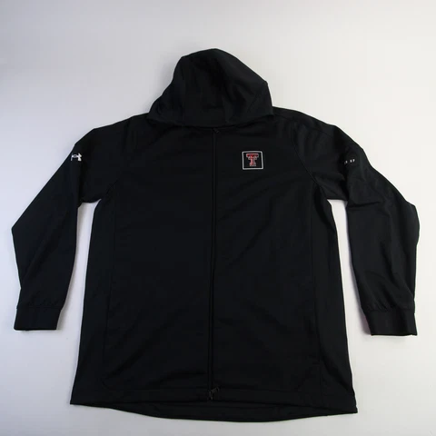 Texas Tech Red Raiders Under Armour Jacket Men's Black New Cover