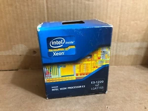 Intel Xeon E3-1220 V2 Ivy Bridge 3.1GHz (3.5GHz Turbo) BX80637E31220V2 ** - Picture 1 of 5