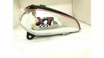 Ajuste para Yamaha XT TT 500 tanque de gasolina de aluminio pintado negro 1U6, 1980 Foto 1 de 3