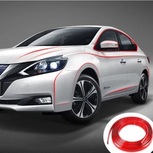 Striscia Modanatura Autoadesiva PVC 3/5M Auto Antigraffio Corpo Porta Accessorio Auto - Foto 1 di 12