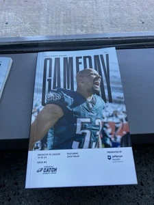 2025 PHILADELPHIA EAGLES GAME DAY PROGRAMM VS DENVER BRONCOS 5.10.25 - Bild 1 von 2