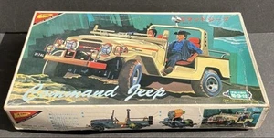 Command Jeep 1/20 scale Unassembled plastic model kit Nichimo with box rare - Picture 1 of 14
