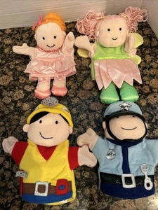 The Manhattan Toy CoFairy, poliziotto. Operaio edile, ballerino burattini a mano - Foto 1 di 9