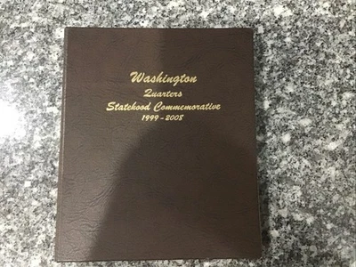 Washington Statehood Commemorative Quarters Complete Set 1999-2008 Uncirculated - Image 1 of 4