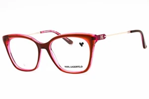KARL LAGERFELD KL6108 206 Eyeglasses Brown Rose Frame 54mm - Picture 1 of 4