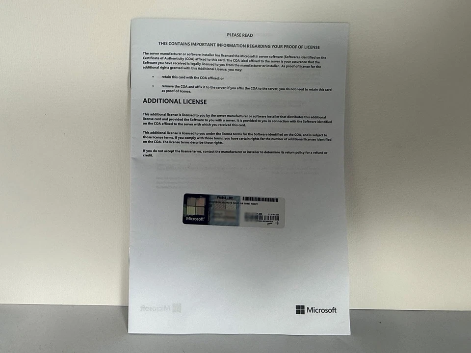 Windows 2022 Server Datacenter Edition, Additional License (HPE), 16 Kerne - Bild 1 von 1