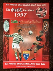 Celtic v Dundee United - Coca Cola Cup Final - 30th November 1997 - Picture 1 of 2