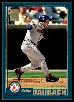 2001 Topps Brian Daubach Boston Red Sox #434 - Image 1 of 2