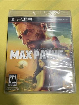 Max Payne 3 PlayStation 3 Nuevo Shine Shrink Wrap Calidad VGA Foto 1 de 2