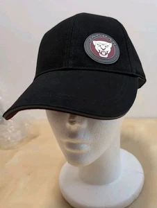 Cappello Berretto Jaguar Strapback Nero Rosso Regolabile Automobile Racing Logo - Foto 1 di 5
