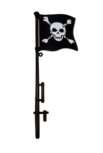 Playmobil Mastspitze mit Flagge zu 3550 Piratenschiff Schiff Spitze Ersatzteil - Bild 1 von 4