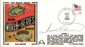 Frank Robinson Autograph 1979 World Series First Day Cover Baltimore MD - Picture 1 of 2