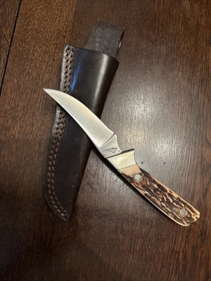 UNCLE HENRY/SCHRADE+ WOLVERINE 162 FIXED BLADE KNIFE-USA🇺🇸 - Image 1 of 4