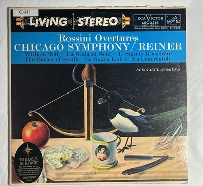 Rossini Overtures-CSO/Reiner-RCA LSC2318-Great Performance - Image 1 of 4