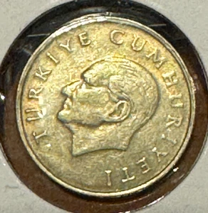 1997 Türkei 25 Bin Lira (25.000 LIRA) World Old Foreign Coin - Bild 1 von 2