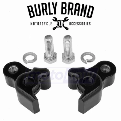 Burly Brand Lowering Blocks for 2002-2006 Harley Davidson FLHRCI Road King lj Foto 1 de 4