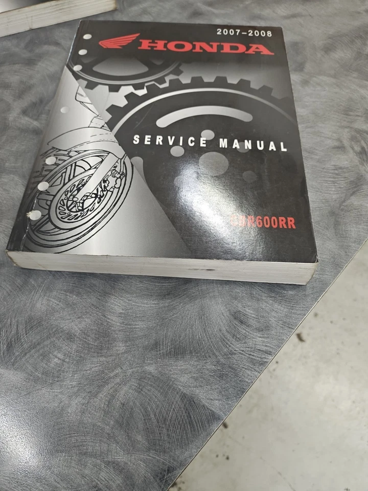2007 2008 Honda CBR600RR manual de serviço 61MFJ01 em excelente estado - Imagem 1 de 1