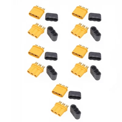 5Pair Amass MR30 Connector Plug With Sheath Female & Male For RC Lipo Battery m - Image 1 of 4
