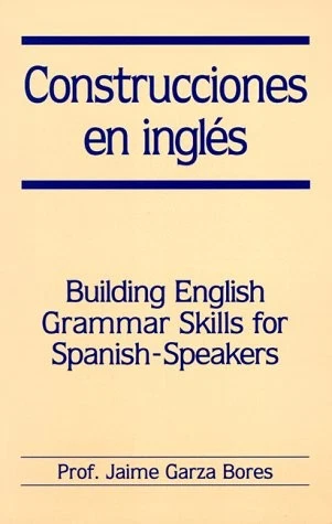 CONSTRUCCIONES EN INGLES By Jaime Garza Bores **Mint Condition** - Image 1 of 1