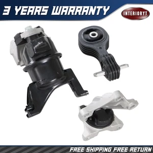 3Pcs Engine Motor &Transmission Mount For Honda Civic 1.8L 2012-2013 Auto Trans - Bild 1 von 9