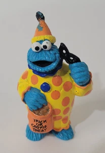 Krümelmonster Halloween Figur PVC Trick or Cookie Treat Muppets Applaus 3 1/4 - Bild 1 von 16
