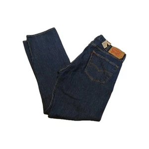 NUEVO Jeans Rectos Levis 501 Originales Para Hombre 38x34 Azul Denim Algodón Botón Mosca - Imagen 1 de 6