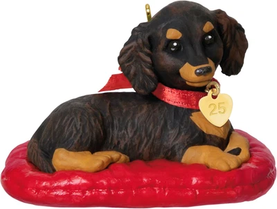 Christmas Ornament 2025, Puppy Love Dachshund 2025, Gifts for Animal Lovers