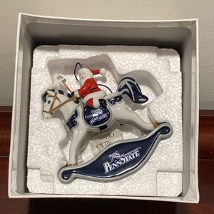 Penn State PSU Schaukelpferd Ornament 2006 Danbury neuwertig in Box - Bild 1 von 9