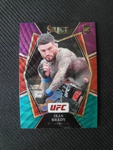 2022 Panini Select UFC Premier Level dreifarbiges Preis - Sean Brady #137 Rookie RC - Bild 1 von 3