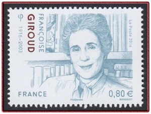 2016 FRANKREICH Nr. 5079 ** Françoise Giroud - Journalistin, Politik, Frankreich 2016 postfrisch - Bild 1 von 1