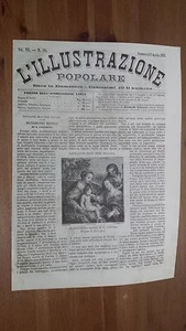 1873 Illustrazione: Matrimonio Mistico di Santa Caterina Dipinto di Correggio - Picture 1 of 1