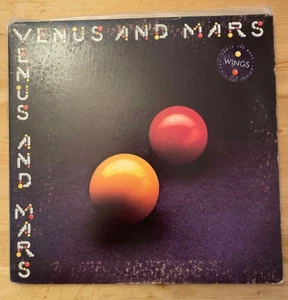 Paul McCartney & Wings Venus and Mars LP Capitol SMAS-11419 Near Mint 4 - Picture 1 of 2
