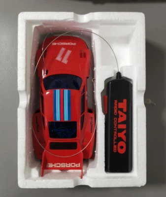 Dickie Taiyo Nr. 8207 Porsche 935 Turbo Funk-Fernsteuerungsauto in OVP - Bild 1 von 4