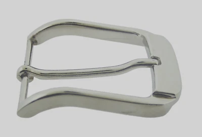 Pin Belt Buckles for Men's Fits 1.50″ inch 40mm Belt Silver Chrome Lead-free New - Image 1 of 4