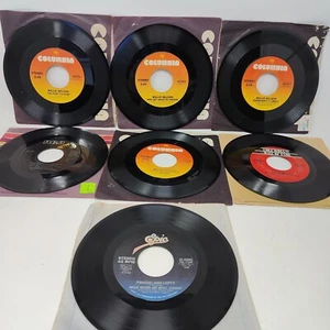 Willie Nelson 45 Records, 5 Willie, 1 w/Haggard, 1 w/Waylon Great Condition - Picture 1 of 8