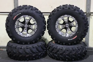 HONDA RANCHER 420 SRA 25" BEAR CLAW  ATV TIRE & COBRA M/B WHEEL KIT SRA1CA - Picture 1 of 5