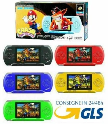 CONSOLE PORTATILE PVP STATION DISPLAY LCD 2,7" 9000 GIOCHI VIDEOGIOCO - Immagine 1 di 3