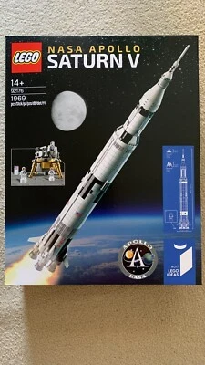LEGO Ideas 92176 NASA Apollo Saturn V - New Sealed Retired - Image 1 of 4