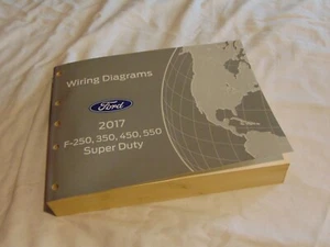 2017 Ford F250 F350 F450 F550 Super Duty Wiring Diagrams Manual 6.7L Diesel OEM - Foto 1 di 3