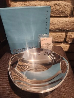 NAMBE HANDLED BOWL 10" SERVING BOWL NEW IN BOX - Image 1 of 2