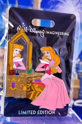 Disney WDI Pin - Vanities Princess Aurora - LE 300 Sleeping Beauty Heroines - Image 1 of 2