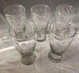 McDonalds Trink Klar Bögen Gläser Fünf 5 Lot 1992 - Bild 1 von 6