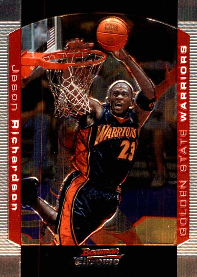 2004-05 Bowman cromo #14 Jason Richardson Golden State Warriors Foto 1 de 1