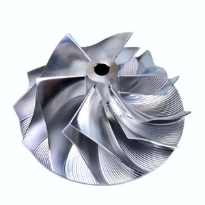 TRITDT Billet Compressor Wheel Fit IHI Subaru EJ25G EJ25E RHF5H (43.26 / 56) 6+6 - Picture 1 of 4