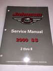 2000 Factory Johnson Evinrude 2 Hp Thru 8 Hp Outboard Repair Service Manual