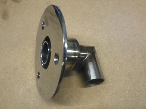 skin fitting exhaust 24mm 90 degree for webasto heaters stainless eberspacher - Picture 1 of 9