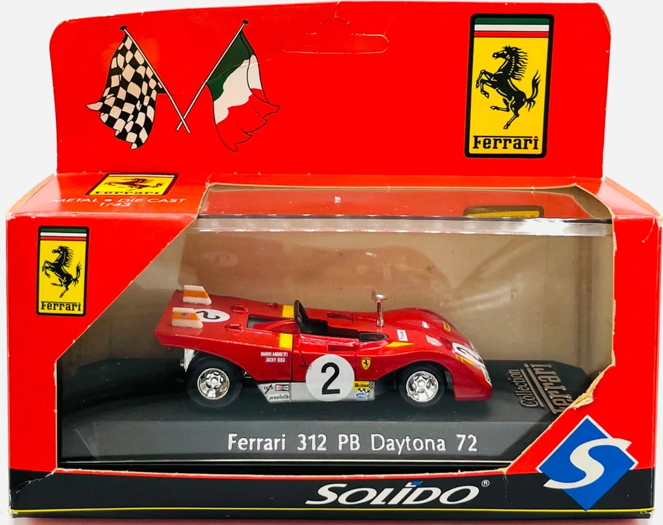 EBOND Modellino Ferrari 312 PB Daytona 72 - Cod 7173 - Solido - 1:43 - 0474 - Immagine 1 di 1