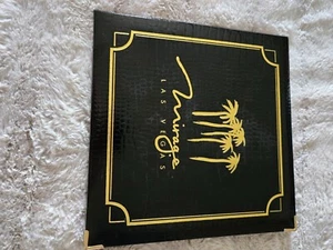 THE MIRAGE LAS VEGAS BLACK GOLD TRIM PHOTO FRAME - Picture 1 of 10