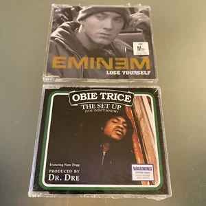 SEALED Eminem & Obie Trice 2 Import CD Lot: Lose Yourself & The Set Up NEW - Picture 1 of 3
