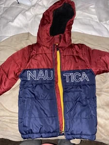 Nautical Puffer Jacket Boys 6 - Picture 1 of 2